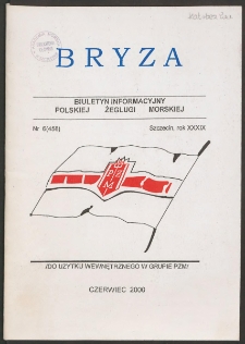 Bryza : pismo załogi Polskiej Żeglugi Morskiej, 2000, nr 6