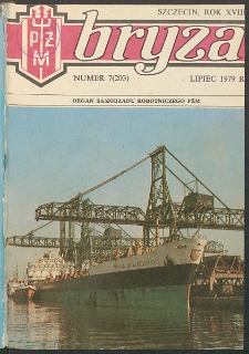 Bryza : biuletyn informacyjny Polskiej Żeglugi Morskiej. 1979, nr 7