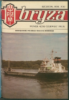 Bryza : biuletyn informacyjny Polskiej Żeglugi Morskiej. 1982, nr 4
