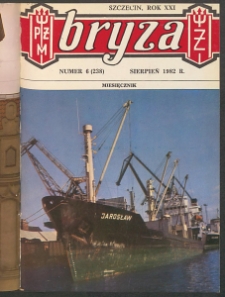 Bryza : biuletyn informacyjny Polskiej Żeglugi Morskiej. 1982, nr 6