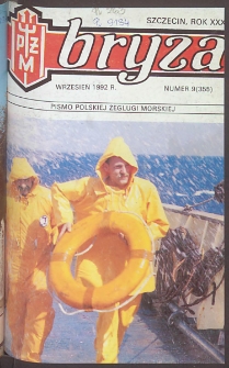 Bryza : magazyn morski, 1992, nr 9