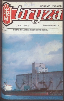 Bryza : magazyn morski, 1992, nr 11