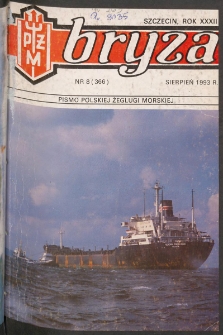 Bryza : magazyn morski, 1993, nr 8