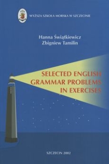 Selected English grammar problems in exercises