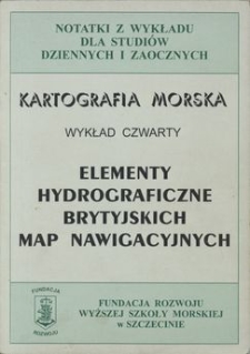 Elementy hydrograficzne brytyjskich map nawigacyjnych